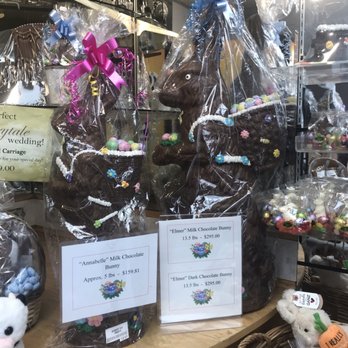 Oliver's Candies - Huge chocolate bunny - Candy Stores Near Me - Batavia, New York