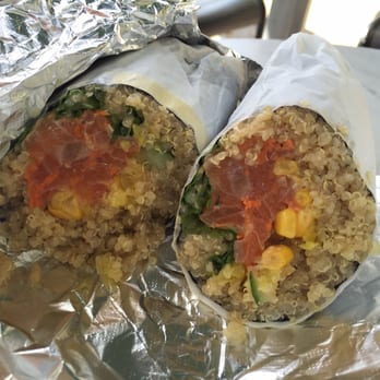 Up Roll Cafe - Honolulu - Salmon with quinoa. $2 charge to sub quinoa for brown rice - Sushi Bars Near Me - Honolulu, Hawaii Up Roll Cafe - Honolulu - Salmon with quinoa. $2 charge to sub quinoa for brown rice - Sushi Bars Near Me - Honolulu, Hawaii