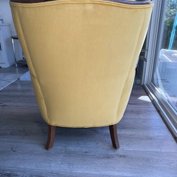 Warehouse 71 Upholstery - Back of reupholstered chair - Furniture Reupholstery Near Me - Los Angeles, California Warehouse 71 Upholstery - Back of reupholstered chair - Furniture Reupholstery Near Me - Los Angeles, California
