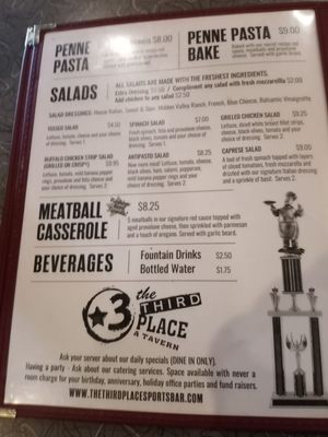 Menu photo 1 The Third Place Cleveland, OH Menu photo 1 The Third Place Cleveland, OH
