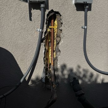 Home Masters Intl - Damage to exterior caused by repair - General Contractors Near Me - Rancho Cucamonga, California Home Masters Intl - Damage to exterior caused by repair - General Contractors Near Me - Rancho Cucamonga, California