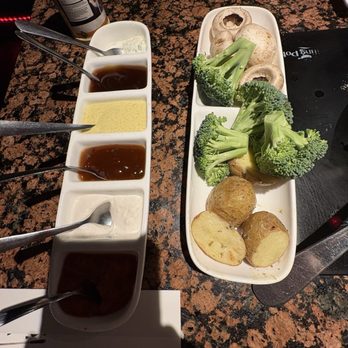 The Melting Pot - Dipping sauces - Fondue Near Me - Louisville, Colorado