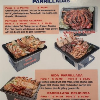 Tierra Caliente - Menu - Mexican Near Me - Byhalia, Mississippi