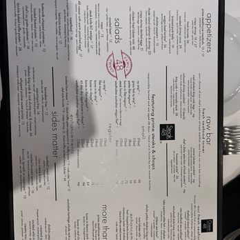 Steak 48 - Menu September 2023 - Steakhouses Near Me - Chicago, Illinois