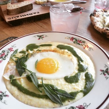 Talula's - Stinging Nettle Polenta Bowl and Gin and Jam Cocktail. - Pizza Near Me - Asbury Park, New Jersey Talula's - Stinging Nettle Polenta Bowl and Gin and Jam Cocktail. - Pizza Near Me - Asbury Park, New Jersey