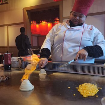 Benihana - Downey - Fire! And it was amazing - Sushi Bars Near Me - Downey, California