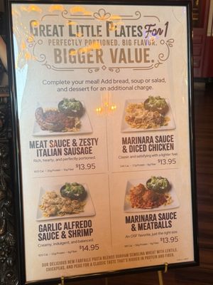 Menu photo 3 The Old Spaghetti Factory San Marcos, CA