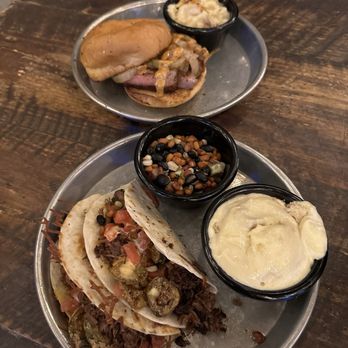 Edley's Bar-B-Que - Brisket tacos and Pitmaster competition special: Duck Norris - Barbeque Near Me - Nashville, Tennessee Edley's Bar-B-Que - Brisket tacos and Pitmaster competition special: Duck Norris - Barbeque Near Me - Nashville, Tennessee