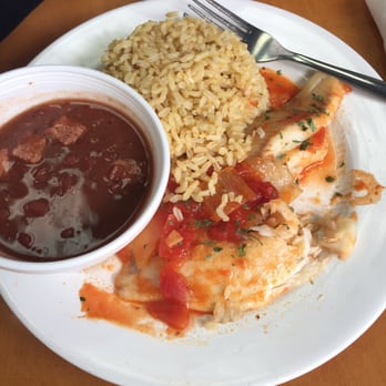 Plate - Wednesday special: Tilapia, brown rice, and red beans - Sandwiches Near Me - Miami, Florida Plate - Wednesday special: Tilapia, brown rice, and red beans - Sandwiches Near Me - Miami, Florida