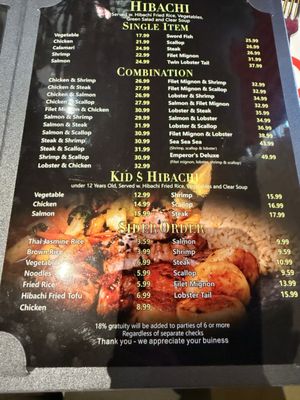 Menu photo 5 Izumi Japanese Restaurant Eagle, ID