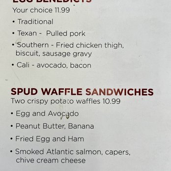 The Red Fork - Menu 1 - New American Near Me - Greenbush, Michigan