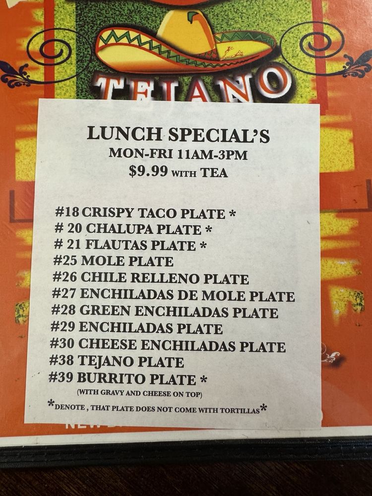 El Tejano Mexican