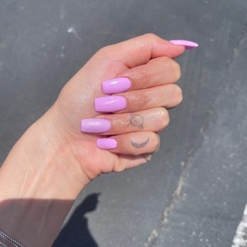 Elegant Nails and Spa - Acrylic fill with gel polish - Nail Salons Near Me - Torrance, California