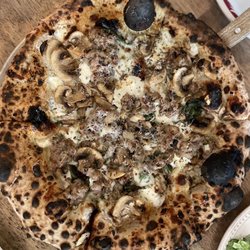Thompson and Bleecker - Pizza I forget the name but it was delicious.