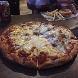Lampliter Inn - 14" Large 1/2 Pepperoni 1/2 Sausage