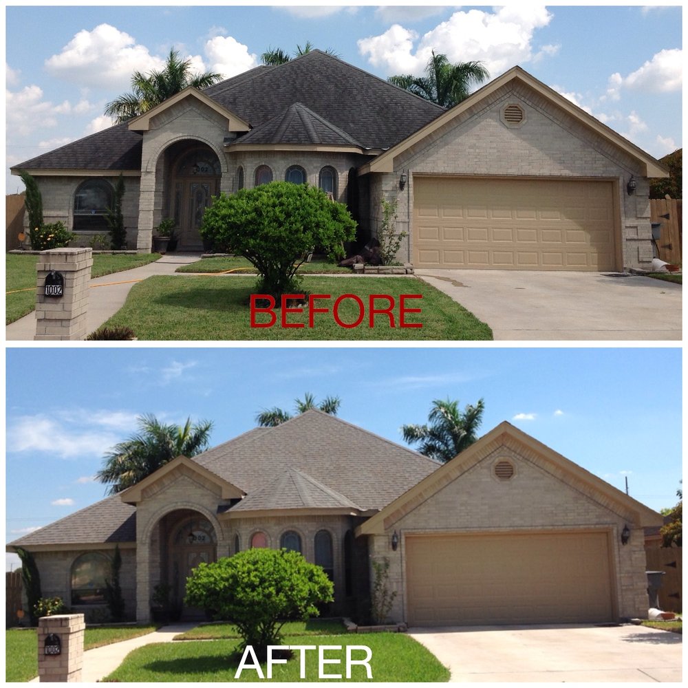 Slide of Hidalgo Roof and Exterior Softwash