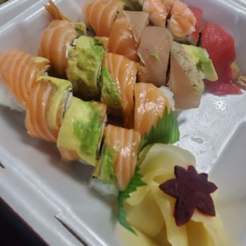 Heemo Sushi - The rolls with no sauce on top. - Sushi Bars Near Me - Orange, California Heemo Sushi - The rolls with no sauce on top. - Sushi Bars Near Me - Orange, California