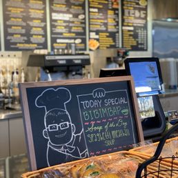 Cosmos Cafe Menu, seating area