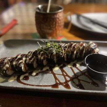 The Cottage - Lobster Maki Sushi...to die for and so unique. As Cecelia called it, it's like surf-n-turf sushi. SO GOOD! - New American Near Me - Sarasota, Florida The Cottage - Lobster Maki Sushi...to die for and so unique. As Cecelia called it, it's like surf-n-turf sushi. SO GOOD! - New American Near Me - Sarasota, Florida