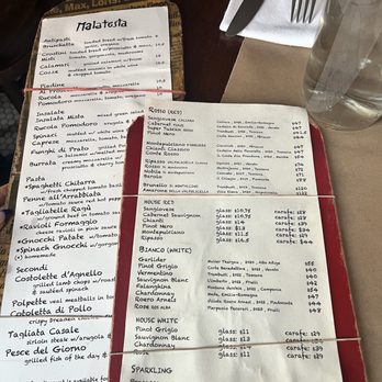 Malatesta Trattoria - Menu - Italian Near Me - New York, New York
