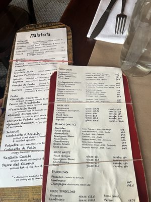 Menu photo 3 Malatesta Trattoria New York, NY