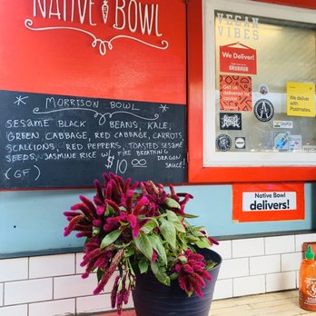 Native Bowl - Order spot - Vegan Near Me - Portland, Oregon Native Bowl - Order spot - Vegan Near Me - Portland, Oregon