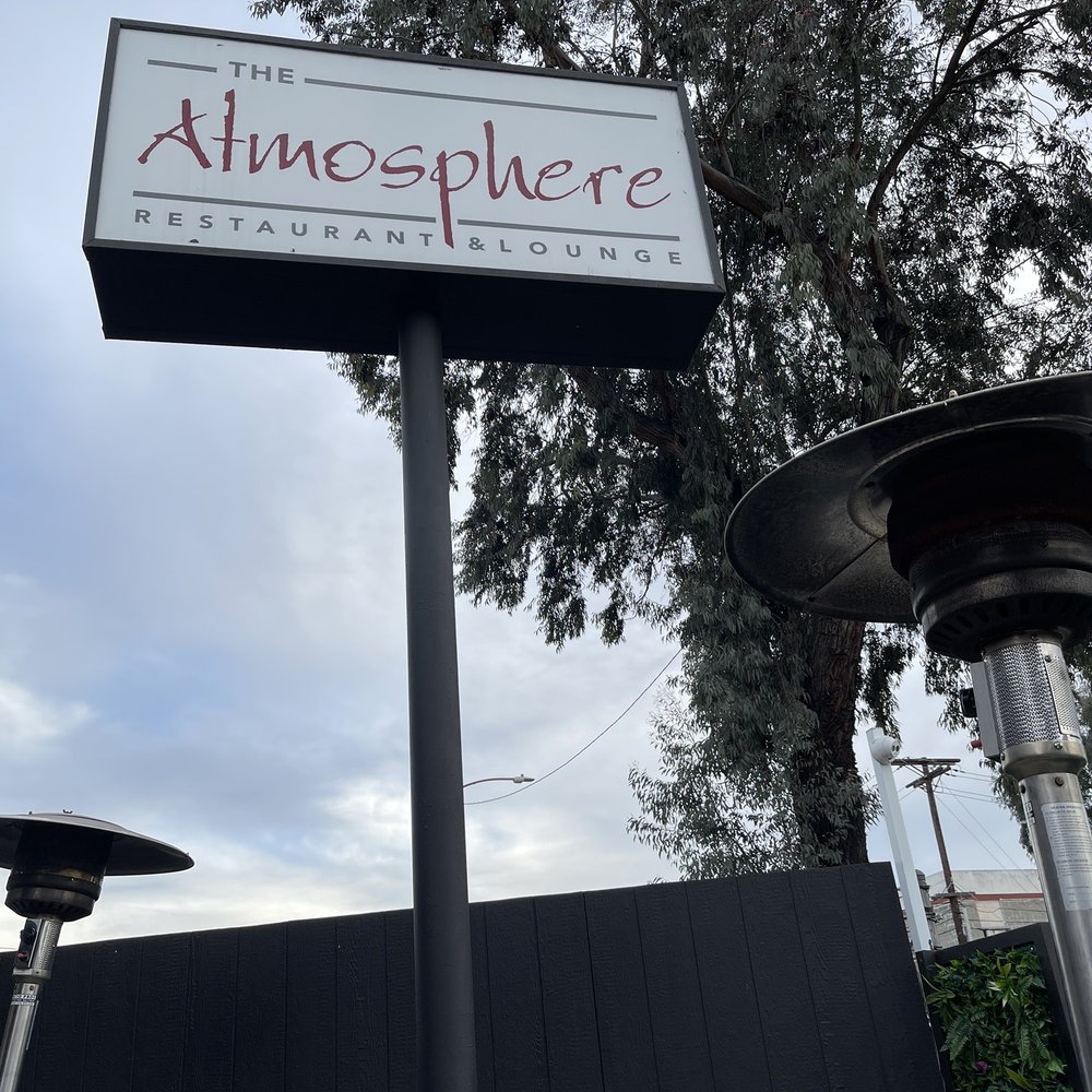 Outside sign. Outside sign.