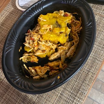 Pollo Tropical - a plate of food on a table - Latin American Near Me - Miami, Florida