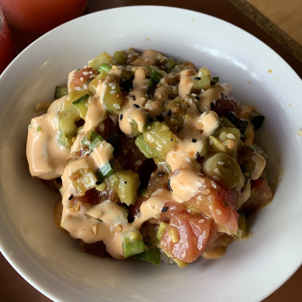 The Upper Room Kitchen - Poke Bowl (Poke Nachos without chips) - New American Near Me - Tracy, California The Upper Room Kitchen - Poke Bowl (Poke Nachos without chips) - New American Near Me - Tracy, California