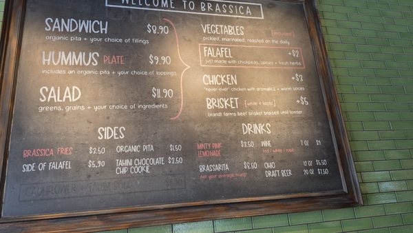 Menu photo 1 Brassica Bexley, OH Menu photo 1 Brassica Bexley, OH