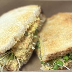 Awake Juice bar - Chickpea Salad Sandwich