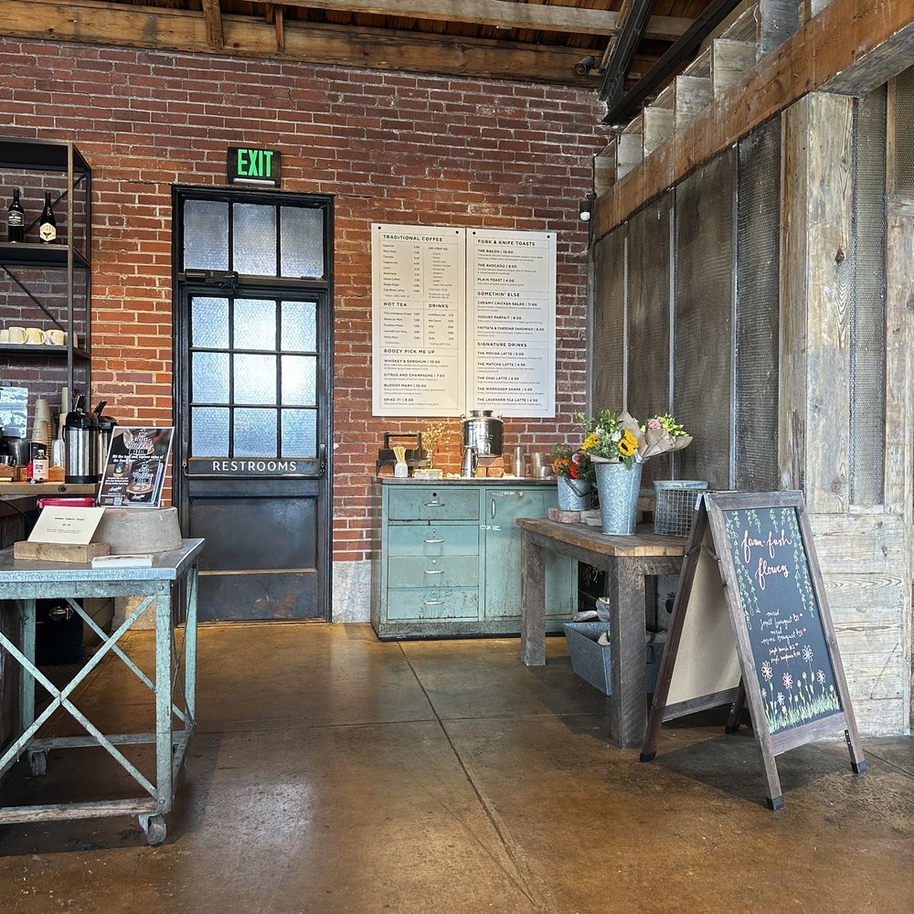 The Workshop at Finley Farms - Restroom, water station, menu - Coffee & Tea Near Me - Ozark, Missouri
