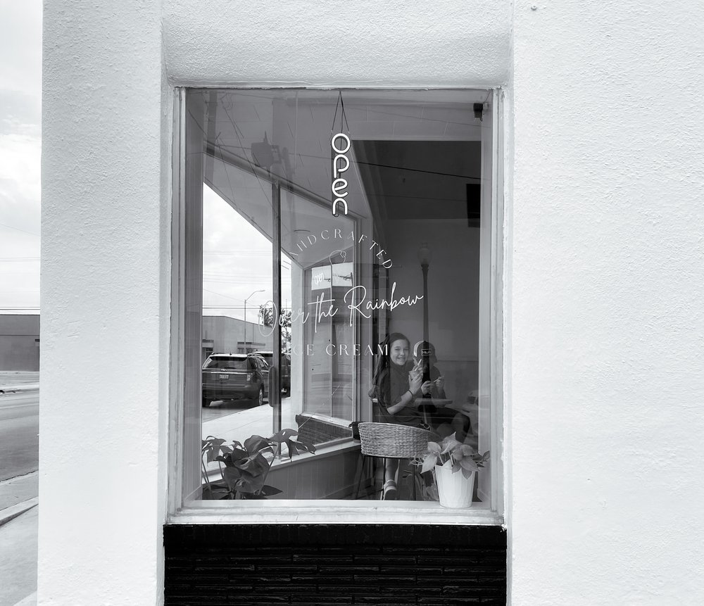 Over the Rainbow Ice Cream Logo