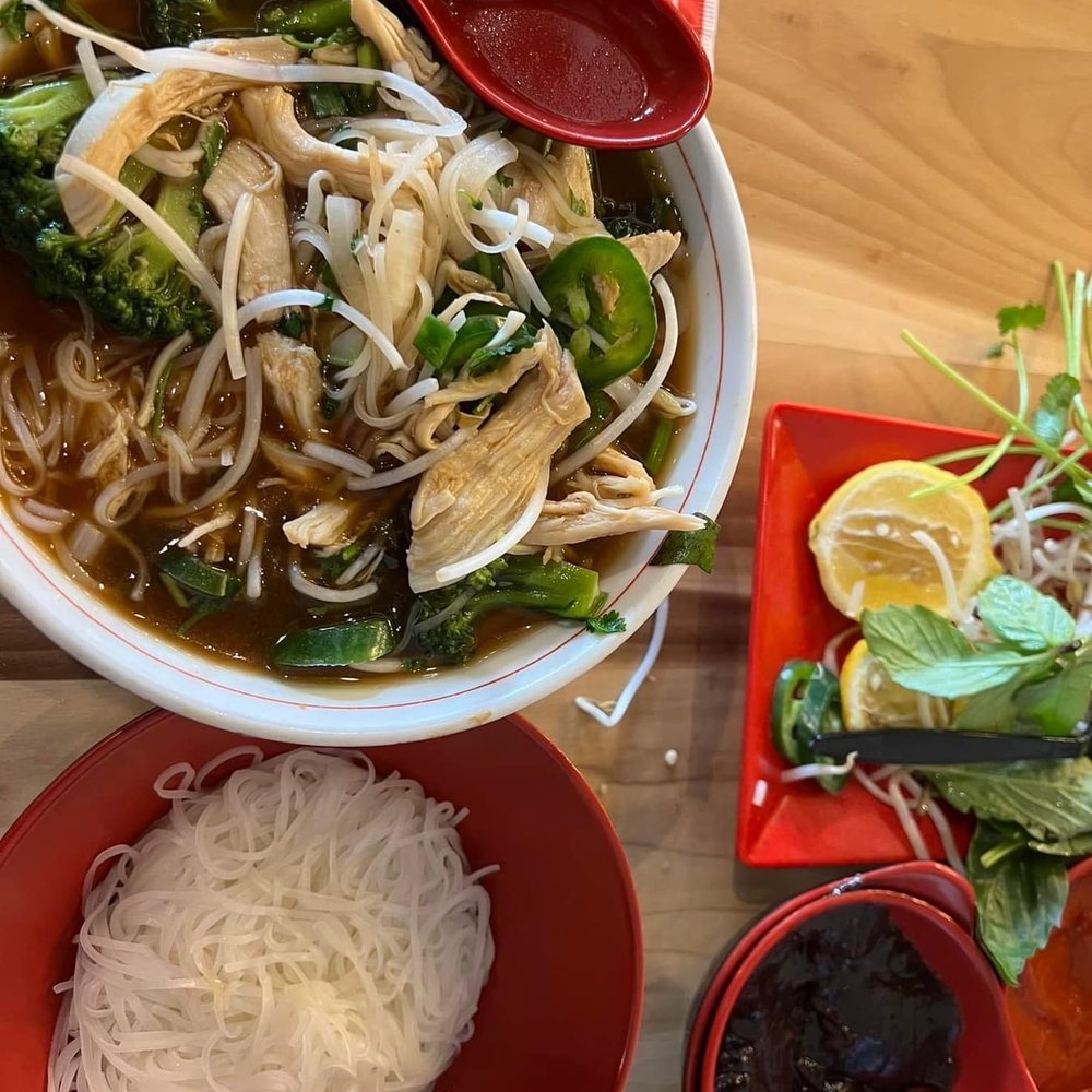 Nudo House - chicken pho wit broccoli - Vietnamese Near Me - St Louis, Missouri Nudo House - chicken pho wit broccoli - Vietnamese Near Me - St Louis, Missouri