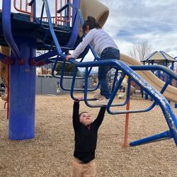 Cottonwood Creek Park - Monkey bars, at cottonwood creek park.