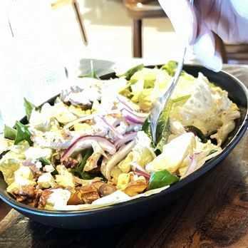 Whiskey Ridge - Driftwood Cobb Salad loaded to almost overflowing. - Whiskey Bars Near Me - Driftwood, Texas Whiskey Ridge - Driftwood Cobb Salad loaded to almost overflowing. - Whiskey Bars Near Me - Driftwood, Texas