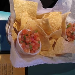 Baja Burrito - Complimentary chips & salsa