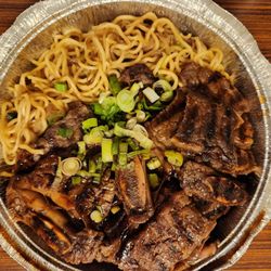 Lava Island BBQ - Kalbi and yakisoba