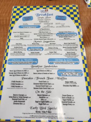 Menu photo 1 Sweet Mamas Restaurant Orlando, FL