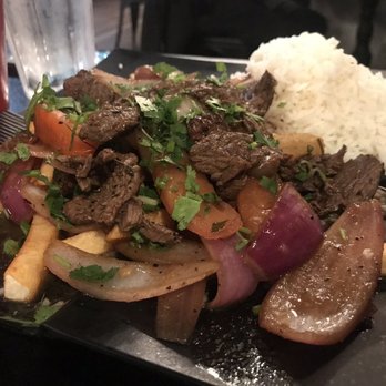 Micas - Lomo Saltado dinner size - Peruvian Near Me - Rancho Cucamonga, California