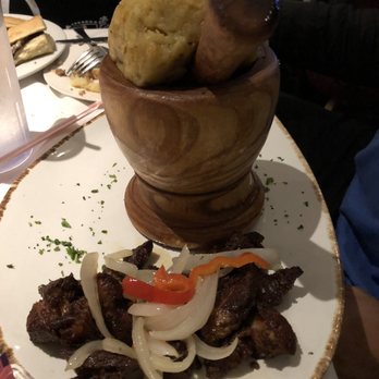 La Marginal - Mofongo. Nice presentation but lacked flavor. - Puerto Rican Near Me - San Antonio, Texas