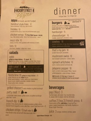 Menu photo 2 Hickory Street Powell, WY Menu photo 2 Hickory Street Powell, WY