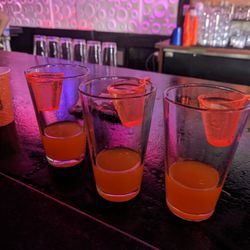Tonic Bar and Lounge - Tang bangs during Mimosa crawl~