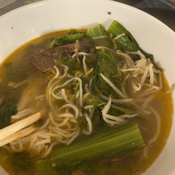 Dumpling The Noodle - Spicy Sour Beef Rice Noodle Soup() - Noodles Near Me - Seattle, Washington