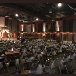 Galileo Church - Set up for a wedding receptio