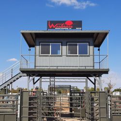Westerner General Contracting - Announcers' booth at the Fair Ground's