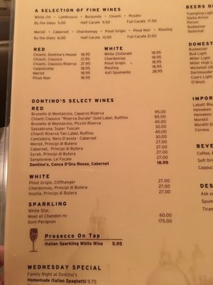 Menu photo 6 Dontino's Italian Restaurant Akron, OH Menu photo 6 Dontino's Italian Restaurant Akron, OH