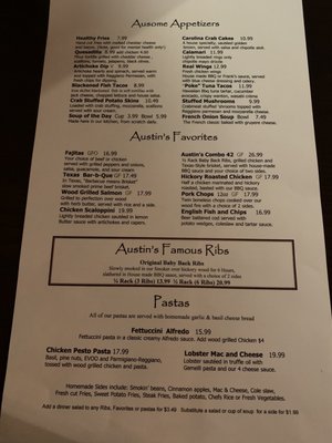 Menu photo 3 Austin’s Grill Mentor, OH Menu photo 3 Austin’s Grill Mentor, OH