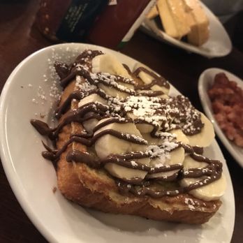 Eggsellent Cafe - Nutella and banana French toast - Breakfast & Brunch Near Me - Carrollton, Texas