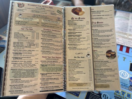 Menu photo 3 Iron Skillet Ontario, CA
